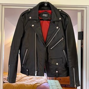 Straight to Hell Leather Jacket